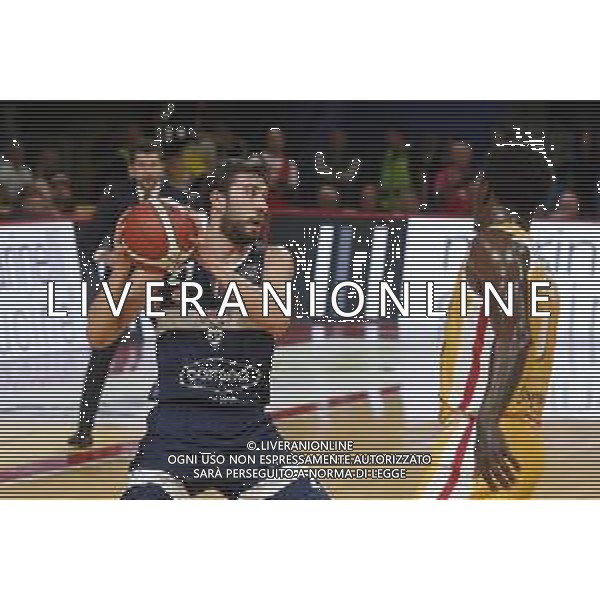 Carpegna Prosciutto Basket Pesaro vs Pompea Fortitudo Bologna Campionato di Basket Serie A 24/09/2019 nella foto: Fantinelli Matteo(Pompea Fortitudo Bologna) ©Claudio Zamagni/Agenzia Aldo Liverani Fantinelli Matteo(Pompea Fortitudo Bologna) during Italian Serie A Basketball match between Carpegna Prosciutto Basket Pesaro and and Pompea Fortitudo Bologna at Vitrifrigo Arena in Pesaro on September 24 2019 photo credit by Claudio Zamagni/Aldo Liverani Photo Agency/ AGENZIA ALDO LIVERANI SAS