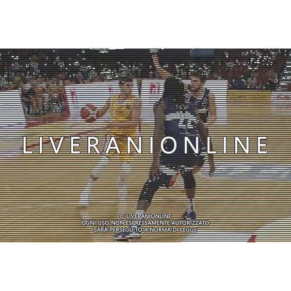 Carpegna Prosciutto Basket Pesaro vs Pompea Fortitudo Bologna Campionato di Basket Serie A 24/09/2019 nella foto: Mussini Federico(Carpegna prosciutto Basket Pesaro ©Claudio Zamagni/Agenzia Aldo Liverani Mussini Federico(Carpegna prosciutto Basket Pesaro during Italian Serie A Basketball match between Carpegna Prosciutto Basket Pesaro and and Pompea Fortitudo Bologna at Vitrifrigo Arena in Pesaro on September 24 2019 photo credit by Claudio Zamagni/Aldo Liverani Photo Agency/ AGENZIA ALDO LIVERANI SAS