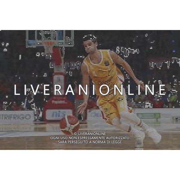Carpegna Prosciutto Basket Pesaro vs Pompea Fortitudo Bologna Campionato di Basket Serie A 24/09/2019 nella foto: Mussini Federico(Carpegna prosciutto Basket Pesaro ©Claudio Zamagni/Agenzia Aldo Liverani Mussini Federico(Carpegna prosciutto Basket Pesaro during Italian Serie A Basketball match between Carpegna Prosciutto Basket Pesaro and and Pompea Fortitudo Bologna at Vitrifrigo Arena in Pesaro on September 24 2019 photo credit by Claudio Zamagni/Aldo Liverani Photo Agency/ AGENZIA ALDO LIVERANI SAS