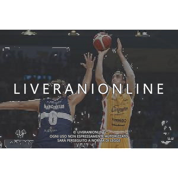 Carpegna Prosciutto Basket Pesaro vs Pompea Fortitudo Bologna Campionato di Basket Serie A 24/09/2019 nella foto: Thomas Zack(Carpegna prosciutto Basket Pesaro ©Claudio Zamagni/Agenzia Aldo Liverani Thomas Zack(Carpegna prosciutto Basket Pesaro during Italian Serie A Basketball match between Carpegna Prosciutto Basket Pesaro and and Pompea Fortitudo Bologna at Vitrifrigo Arena in Pesaro on September 24 2019 photo credit by Claudio Zamagni/Aldo Liverani Photo Agency/ AGENZIA ALDO LIVERANI SAS