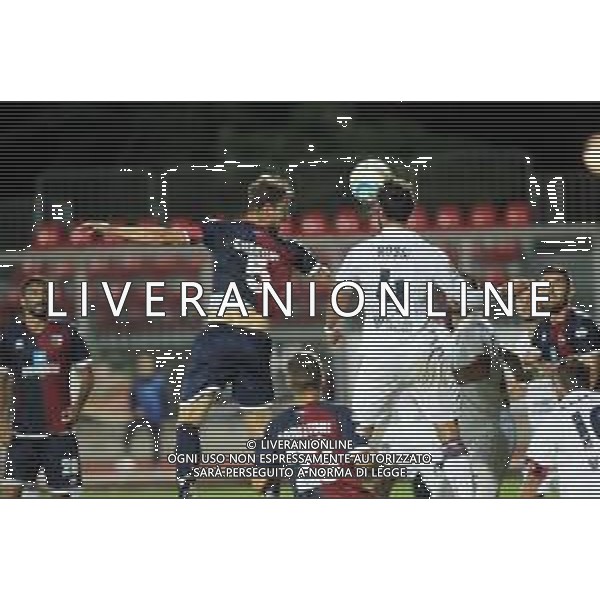 IMOLA 25 09 2019 IMOLESE CALCIO-VIRTUS VERONA 1-3 NELLA FOTO DA SINISTRA LORENZO CHECCHI IMOLESE E ROSSI JACOPO VIRTUS VERONA © SANNA / AGENZIA ALDO LIVERANI SAS