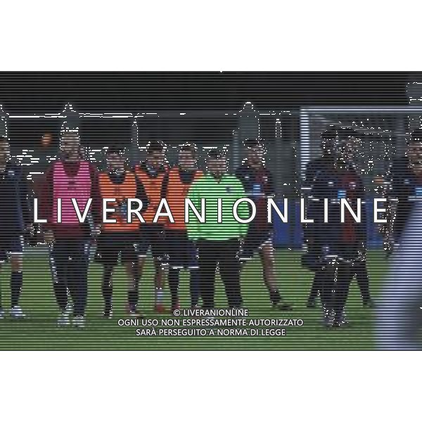IMOLA 25 09 2019 IMOLESE CALCIO-VIRTUS VERONA 1-3 NELLA FOTO IMOLESE CALCIO DOPOM LA PARTITA © SANNA / AGENZIA ALDO LIVERANI SAS