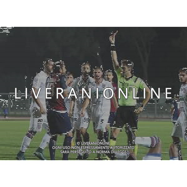 IMOLA 25 09 2019 IMOLESE CALCIO-VIRTUS VERONA 1-3 NELLA FOTO CARTELLINO ROSSO PER L\'ESPULSIONE DI STEFANO PADOVAN IMOLESE © SANNA / AGENZIA ALDO LIVERANI SAS