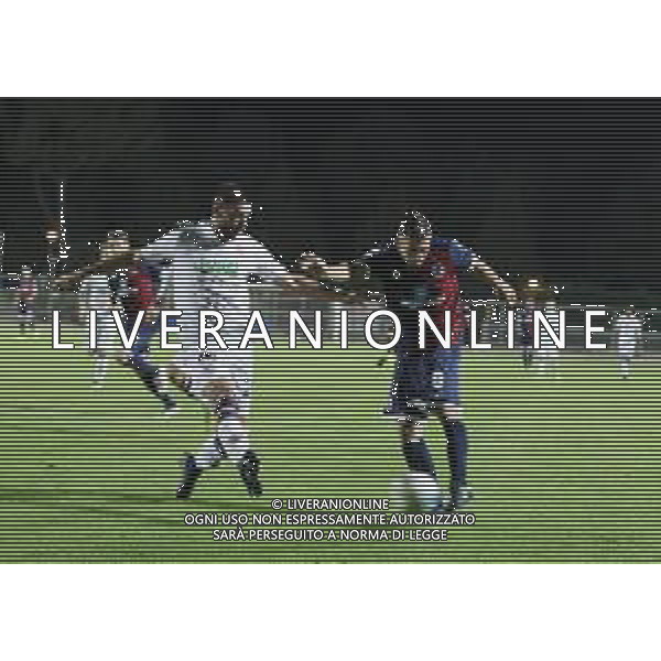 IMOLA 25 09 2019 IMOLESE CALCIO-VIRTUS VERONA 1-3 NELLA FOTO DA SINISTRA PELLACANI FILIPPO VIRTUS VERONA E DARDAN VUTHAJ IMOLESE © SANNA / AGENZIA ALDO LIVERANI SAS