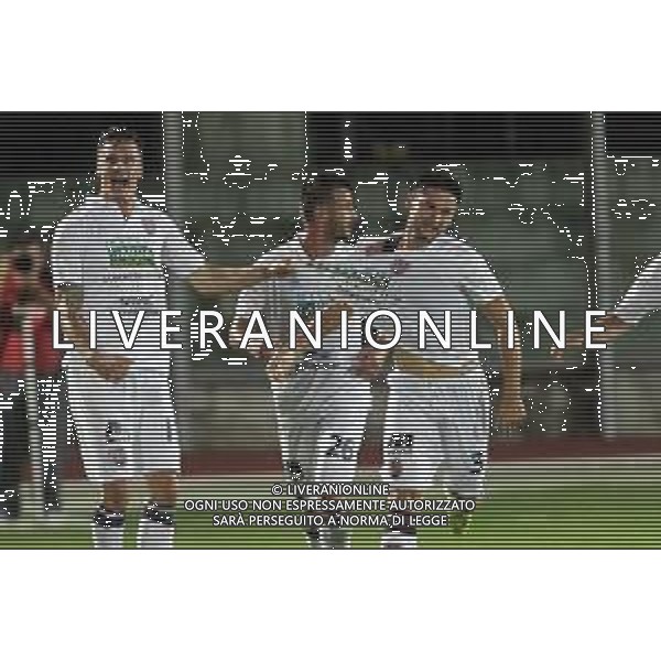 IMOLA 25 09 2019 IMOLESE CALCIO-VIRTUS VERONA 1-3 NELLA FOTO VIRTUS VERONA DOPO GOL DI MAGRASSI ANDREA © SANNA / AGENZIA ALDO LIVERANI SAS