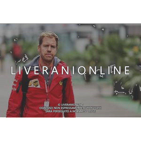 Sebastian Vettel (GER) Ferrari. 26.09.2019. Formula 1 World Championship, Rd 16, Russian Grand Prix, Sochi Autodrom, Sochi, Russia, Preparation Day. / AGENZIA ALDO LIVERANI SAS - ITALY ONLY EDITORIAL USE ONLY - Gp F1 Russian Grand Prix - Preparation Day - Sochi, Russia 26.09.2019