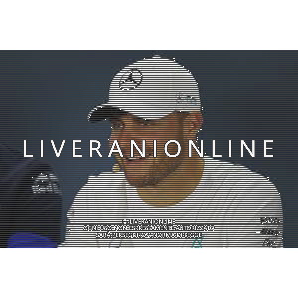 Valtteri Bottas (FIN) Mercedes AMG F1 in the FIA Press Conference. 26.09.2019. Formula 1 World Championship, Rd 16, Russian Grand Prix, Sochi Autodrom, Sochi, Russia, Preparation Day. / AGENZIA ALDO LIVERANI SAS - ITALY ONLY EDITORIAL USE ONLY - Gp F1 Russian Grand Prix - Preparation Day - Sochi, Russia 26.09.2019