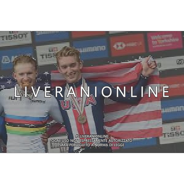 26-09-2019 World Championships U23; 2019, Usa; Quinn, Simmons; Sheffield, Magnus; Harrogate; - Mondiali Ciclismo ©SIROTTI / AGENZIA ALDO LIVERANI SAS
