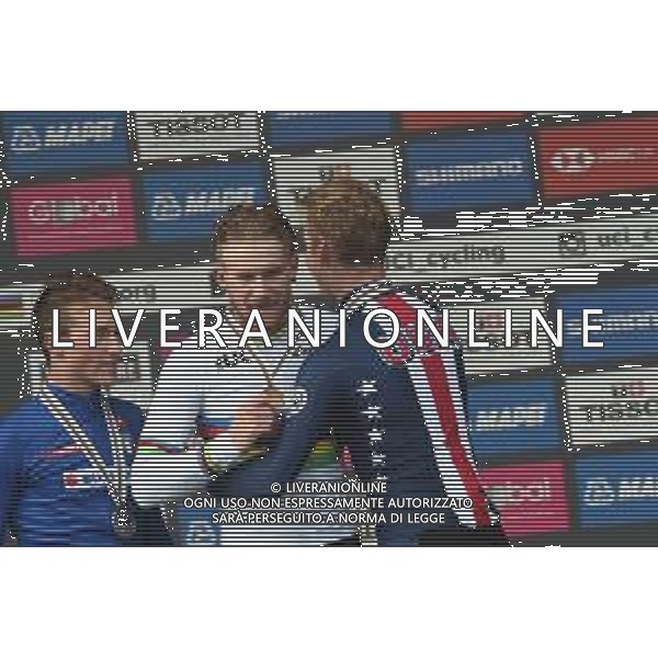 26-09-2019 World Championships U23; 2019, Usa; Quinn, Simmons; Sheffield, Magnus; Harrogate; - Mondiali Ciclismo ©SIROTTI / AGENZIA ALDO LIVERANI SAS
