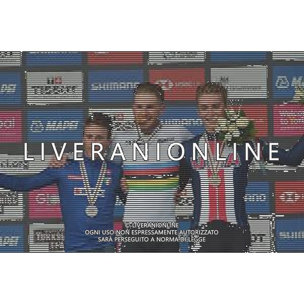 26-09-2019 World Championships U23; 2019, Usa; Quinn, Simmons; Sheffield, Magnus; Martinelli, Alessio; Harrogate; - Mondiali Ciclismo ©SIROTTI / AGENZIA ALDO LIVERANI SAS