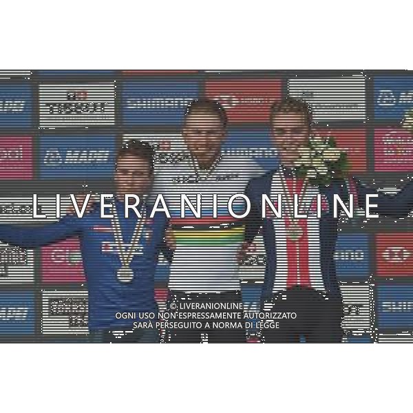 26-09-2019 World Championships U23; 2019, Usa; Quinn, Simmons; Sheffield, Magnus; Martinelli, Alessio; Harrogate; - Mondiali Ciclismo ©SIROTTI / AGENZIA ALDO LIVERANI SAS