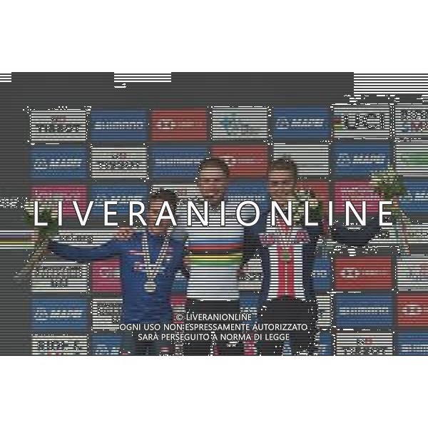 26-09-2019 World Championships U23; 2019, Usa; Quinn, Simmons; Sheffield, Magnus; Martinelli, Alessio; Harrogate; - Mondiali Ciclismo ©SIROTTI / AGENZIA ALDO LIVERANI SAS