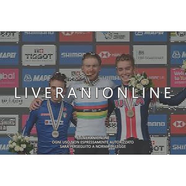 26-09-2019 World Championships U23; 2019, Usa; Quinn, Simmons; Sheffield, Magnus; Martinelli, Alessio; Harrogate; - Mondiali Ciclismo ©SIROTTI / AGENZIA ALDO LIVERANI SAS