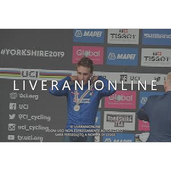 26-09-2019 World Championships U23; 2019, Italia; Martinelli, Alessio; Harrogate; - Mondiali Ciclismo ©SIROTTI / AGENZIA ALDO LIVERANI SAS