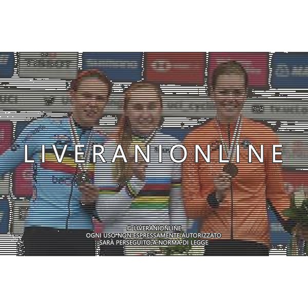 27-09-2019 World Championships Junior Women; 2019, Usa; 2019, Belgium; 2019, Olanda; Jastrab, Megan; De Wilde, Julie; Nooijen, Lieke; Harrogate; FOTO STEFANO SIROTTI-AG ALDO LIVERANI SAS
