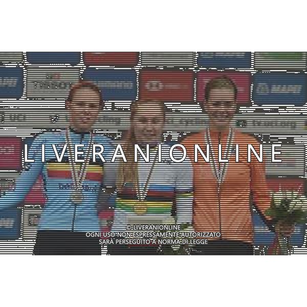 27-09-2019 World Championships Junior Women; 2019, Usa; 2019, Belgium; 2019, Olanda; Jastrab, Megan; De Wilde, Julie; Nooijen, Lieke; Harrogate; FOTO STEFANO SIROTTI-AG ALDO LIVERANI SAS