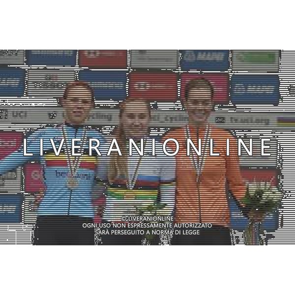 27-09-2019 World Championships Junior Women; 2019, Usa; 2019, Belgium; 2019, Olanda; Jastrab, Megan; De Wilde, Julie; Nooijen, Lieke; Harrogate; FOTO STEFANO SIROTTI-AG ALDO LIVERANI SAS