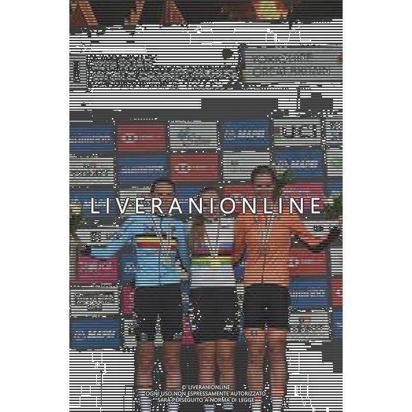 27-09-2019 World Championships Junior Women; 2019, Usa; 2019, Belgium; 2019, Olanda; Jastrab, Megan; De Wilde, Julie; Nooijen, Lieke; Harrogate; FOTO STEFANO SIROTTI-AG ALDO LIVERANI SAS