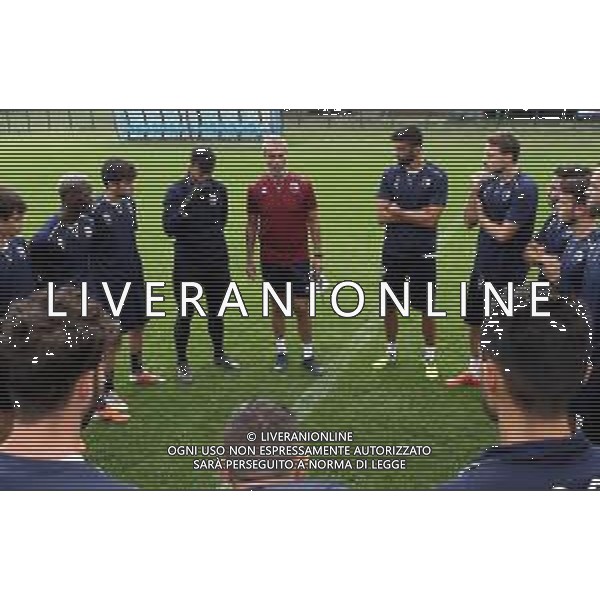 IMOLA 27 09 2019 IMOLESE CALCIO PRIMO ALLENAMENTO PER NUOVO ALLENATORE GIANLUCA ATZORI NELLA FOTO GIANLUCA ATZORI ALLENATORE DELL\'IMOLESE CALCIO ©SANNA / AGENZIA ALDO LIVERANI SAS