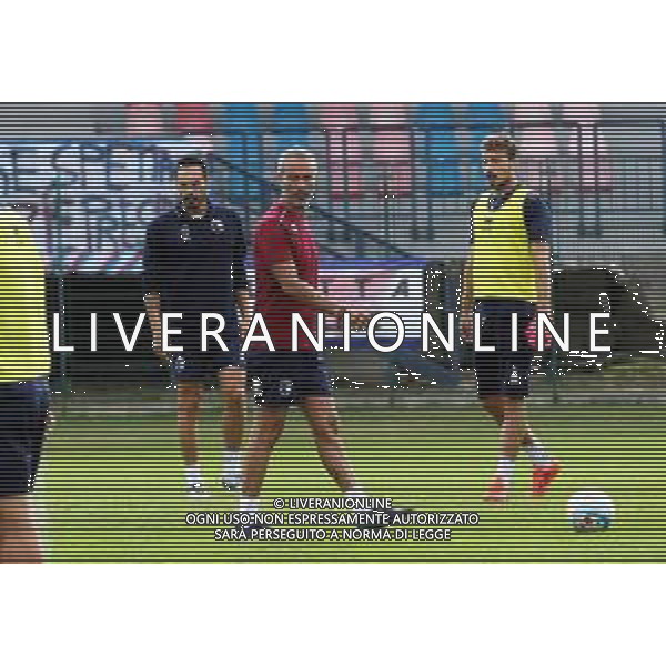 IMOLA 27 09 2019 IMOLESE CALCIO PRIMO ALLENAMENTO PER NUOVO ALLENATORE GIANLUCA ATZORI NELLA FOTO GIANLUCA ATZORI ALLENATORE DELL\'IMOLESE CALCIO ©SANNA / AGENZIA ALDO LIVERANI SAS