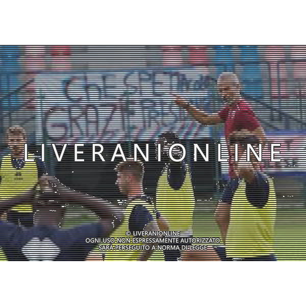 IMOLA 27 09 2019 IMOLESE CALCIO PRIMO ALLENAMENTO PER NUOVO ALLENATORE GIANLUCA ATZORI NELLA FOTO GIANLUCA ATZORI ALLENATORE DELL\'IMOLESE CALCIO ©SANNA / AGENZIA ALDO LIVERANI SAS