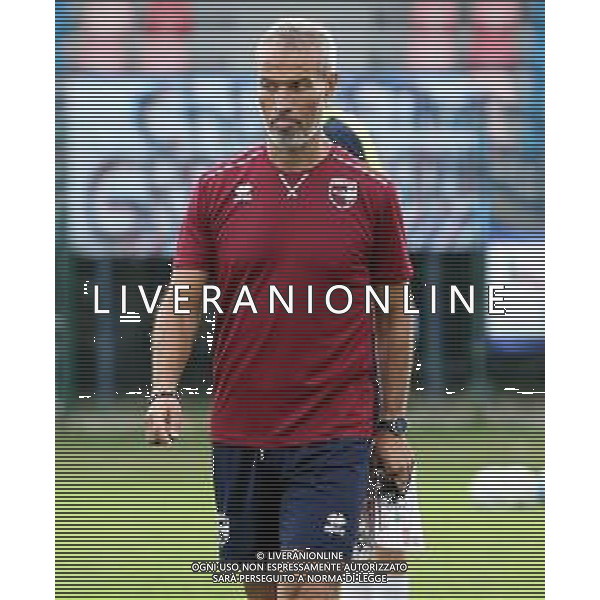 IMOLA 27 09 2019 IMOLESE CALCIO PRIMO ALLENAMENTO PER NUOVO ALLENATORE GIANLUCA ATZORI NELLA FOTO GIANLUCA ATZORI ALLENATORE DELL\'IMOLESE CALCIO ©SANNA / AGENZIA ALDO LIVERANI SAS