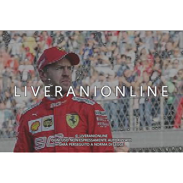 Sebastian Vettel (GER) Ferrari in qualifying parc ferme. 28.09.2019. Formula 1 World Championship, Rd 16, Russian Grand Prix, Sochi Autodrom, Sochi, Russia, Qualifying Day. AG ALDO LIVERANI SAS-ONLY ITALY