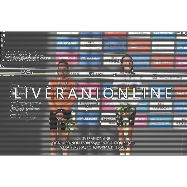28-09-2019 World Championships Elite Women; 2019, Olanda; Van Vleuten, Annemiek; Van Der Breggen, Anna; Harrogate; - Mondiali Ciclismo Donne © SIROTTI / AGENZIA ALDO LIVERANI SAS