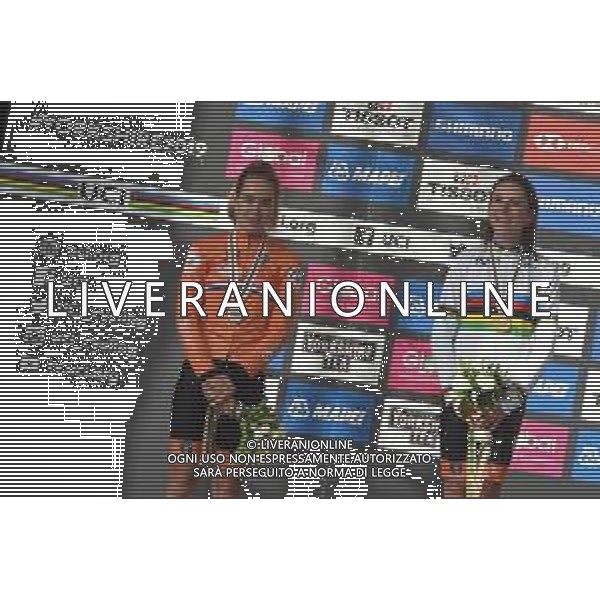 28-09-2019 World Championships Elite Women; 2019, Olanda; Van Vleuten, Annemiek; Van Der Breggen, Anna; Harrogate; - Mondiali Ciclismo Donne © SIROTTI / AGENZIA ALDO LIVERANI SAS