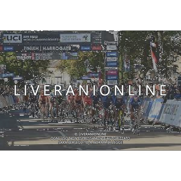 28-09-2019 World Championships Elite Women; 2019, Italia; Cecchini, Elena; Balsamo, Elisa; Guderzo, Tatiana; Harrogate; ©SIROTTI / AGENZIA ALDO LIVERANI SAS