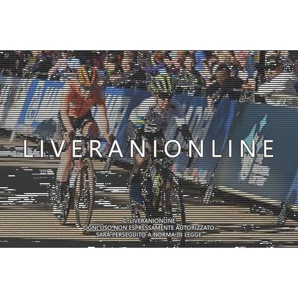 28-09-2019 World Championships Elite Women; 2019, Australia; 2019, Olanda; Spratt, Amanda; Van Der Breggen, Anna; Harrogate; ©SIROTTI / AGENZIA ALDO LIVERANI SAS