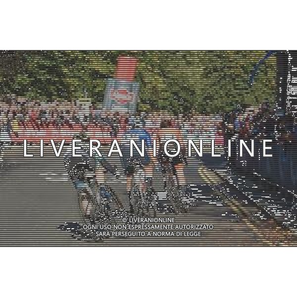 28-09-2019 World Championships Elite Women; 2019, Olanda; 2019, Italia; 2019, Australia; Van Der Breggen, Anna; Longo Borghini, Elisa; Spratt, Amanda; Harrogate; ©SIROTTI / AGENZIA ALDO LIVERANI SAS