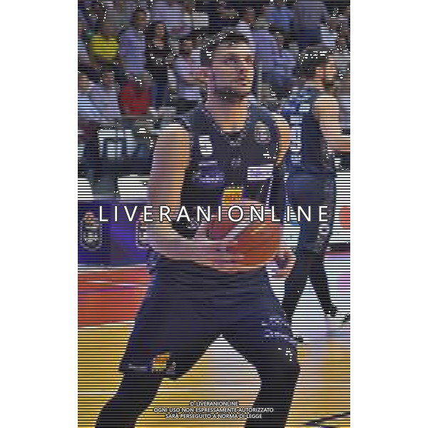 Grissin Bon Reggio Emilia REGGIANA - Dolomiti Energia Trentino TRENTO Campionato BASKET Serie A 28.09.2019 nella foto ALESSANDRO GENTILE ©GS / AGENZIA ALDO LIVERANI SAS
