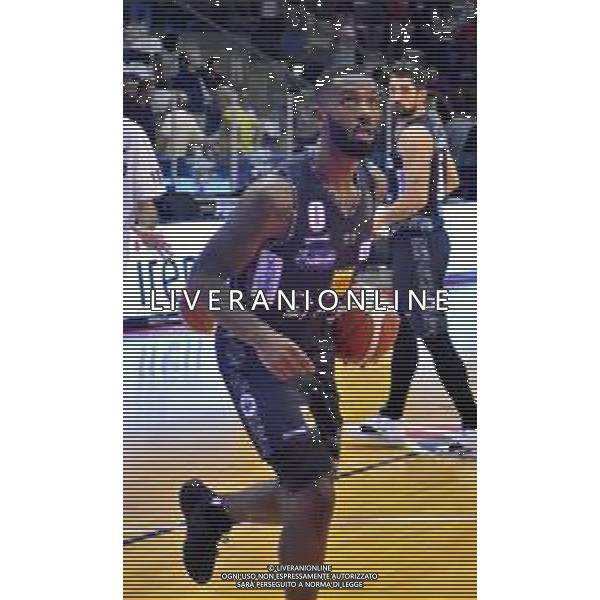 Grissin Bon Reggio Emilia REGGIANA - Dolomiti Energia Trentino TRENTO Campionato BASKET Serie A 28.09.2019 nella foto RASHARD KELLY ©GS / AGENZIA ALDO LIVERANI SAS