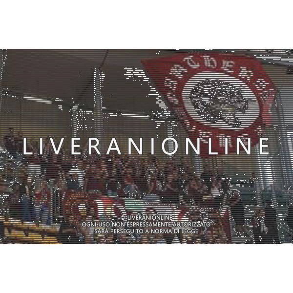 Fortitudo Bologna - Umana Reyer Basket Venezia Campionato di Basket Serie A 29/09/2019 nella foto: tifosi venezia ©Claudio Zamagni/Agenzia Aldo Liverani supporters of venezia during Italian Serie A Basketball match between Pompea Fortitudo Bologna and Umana Reyer Basket Venezia at Paladozza Arena in Bologna on September 29 2019 photo credit by Claudio Zamagni/Aldo Liverani Photo Agency / AGENZIA ALDO LIVERANI SAS