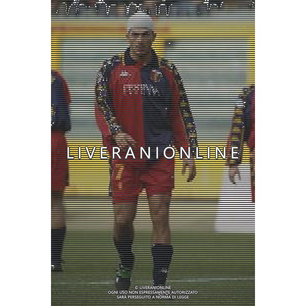 GENOA VICENZA SERIE B 1999-2000 NELLA FOTO CARPARELLI MARCO AG ALDO LIVERANI SAS