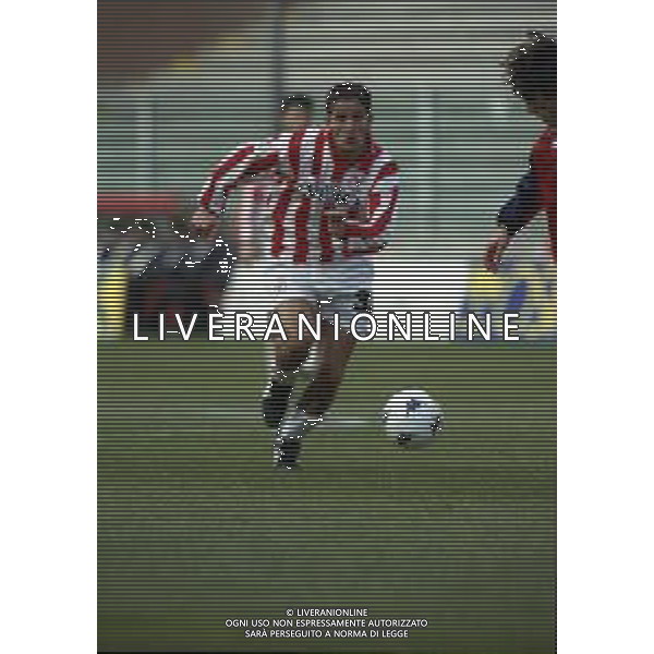 GENOA VICENZA SERIE B 1999-2000 NELLA FOTO PASQUALE LUISO AG ALDO LIVERANI SAS