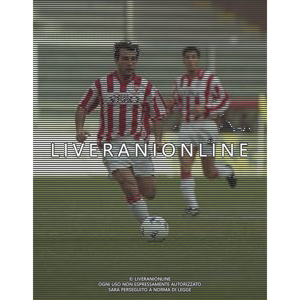 GENOA VICENZA SERIE B 1999-2000 NELLA FOTO MARCO SCHENARDI AG ALDO LIVERANI SAS