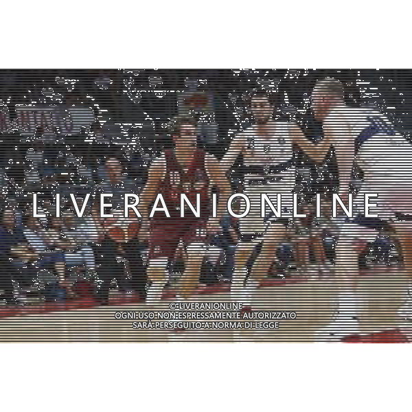 Fortitudo Bologna - Umana Reyer Basket Venezia Campionato di Basket Serie A 29/09/2019 nella foto: De Nicolao Andrea(Umana Reyer Basket Venezia) ©Claudio Zamagni/Agenzia Aldo Liverani De Nicolao Andrea(Umana Reyer Basket Venezia) during Italian Serie A Basketball match between Pompea Fortitudo Bologna and Umana Reyer Basket Venezia at Paladozza Arena in Bologna on September 29 2019 photo credit by Claudio Zamagni/Aldo Liverani Photo Agency / AGENZIA ALDO LIVERANI SAS