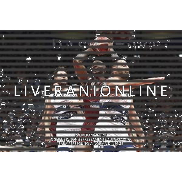 Fortitudo Bologna - Umana Reyer Basket Venezia Campionato di Basket Serie A 29/09/2019 nella foto: Udanoh Ike(Umana Reyer Basket Venezia) ©Claudio Zamagni/Agenzia Aldo Liverani Udanoh Ike(Umana Reyer Basket Venezia) during Italian Serie A Basketball match between Pompea Fortitudo Bologna and Umana Reyer Basket Venezia at Paladozza Arena in Bologna on September 29 2019 photo credit by Claudio Zamagni/Aldo Liverani Photo Agency / AGENZIA ALDO LIVERANI SAS