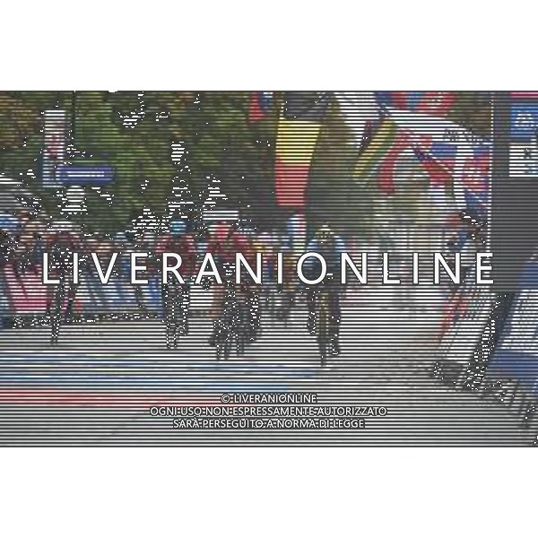 29-09-2019 World Championships Elite; 2019, Ccc Team; 2019, Katusha - Alpecin; Van Avermaet, Greg; Kristoff, Alexander; Harrogate; ©SIROTTI / AGENZIA ALDO LIVERANI SAS