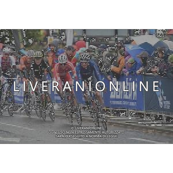 29-09-2019 World Championships Elite; 2019, Team Ineos; 2019, Trek - Segafredo; Moscon, Gianni; Pedersen, Mads; Harrogate; ©SIROTTI / AGENZIA ALDO LIVERANI SAS