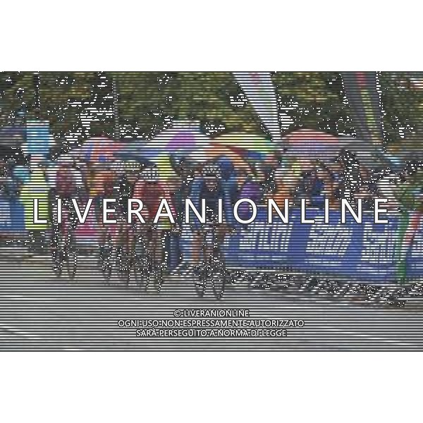 29-09-2019 World Championships Elite; 2019, Team Ineos; 2019, Trek - Segafredo; Moscon, Gianni; Pedersen, Mads; Harrogate; ©SIROTTI / AGENZIA ALDO LIVERANI SAS