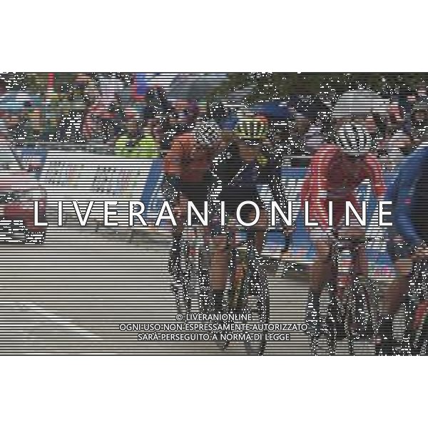 29-09-2019 World Championships Elite; 2019, Trek - Segafredo; 2019, Mitchelton - Scott; 2019, Corendon - Circus; Pedersen, Mads; Trentin, Matteo; Van Der Poel, Mathieu; Harrogate; ©SIROTTI / AGENZIA ALDO LIVERANI SAS