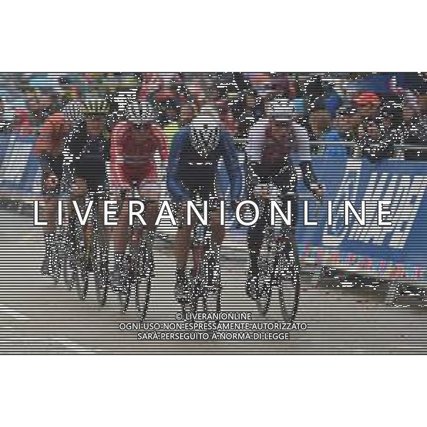 29-09-2019 World Championships Elite; 2019, Groupama - Fdj; 2019, Team Ineos; 2019, Trek - Segafredo; Kung, Stefan; Moscon, Gianni; Pedersen, Mads; Harrogate; ©SIROTTI / AGENZIA ALDO LIVERANI SAS