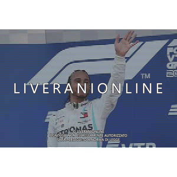1st place Lewis Hamilton (GBR) Mercedes AMG F1 W10. 29.09.2019. Formula 1 World Championship, Rd 16, Russian Grand Prix, Sochi Autodrom, Sochi, Russia, Race Day. AG ALDO LIVERANI SAS-ONLY ITALY