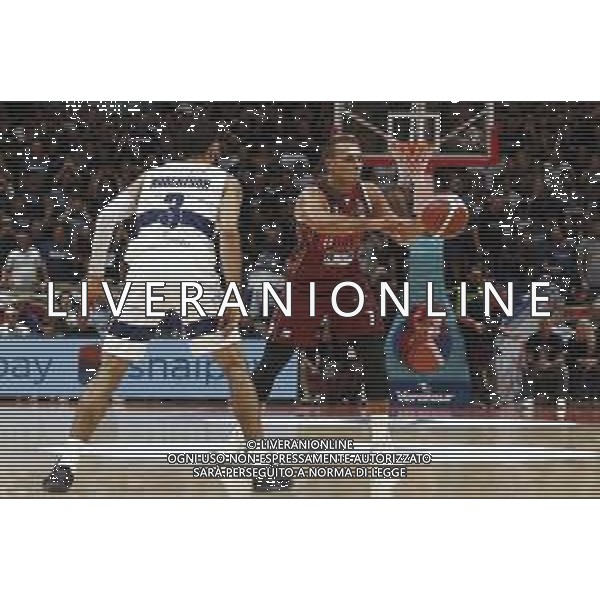 Fortitudo Bologna - Umana Reyer Basket Venezia Campionato di Basket Serie A 29/09/2019 nella foto: Tonut Stefano(Umana Reyer Basket Venezia) Robertson Kassius(Pompea Fortitudo Bologna) ©Claudio Zamagni/Agenzia Aldo Liverani Tonut Stefano(Umana Reyer Basket Venezia) Robertson Kassius(Pompea Fortitudo Bologna) during Italian Serie A Basketball match between Pompea Fortitudo Bologna and Umana Reyer Basket Venezia at Paladozza Arena in Bologna on September 29 2019 photo credit by Claudio Zamagni/Aldo Liverani Photo Agency/ AGENZIA ALDO LIVERANI SAS