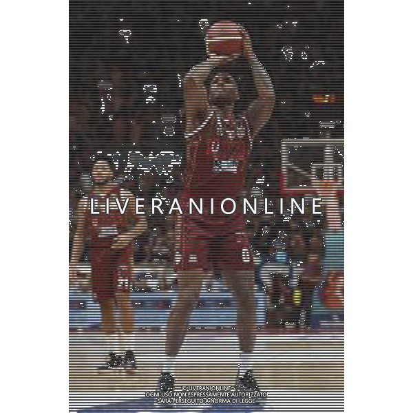 Fortitudo Bologna - Umana Reyer Basket Venezia Campionato di Basket Serie A 29/09/2019 nella foto: Udanoh Ike(Umana Reyer Basket Venezia) ©Claudio Zamagni/Agenzia Aldo Liverani Udanoh Ike(Umana Reyer Basket Venezia) during Italian Serie A Basketball match between Pompea Fortitudo Bologna and Umana Reyer Basket Venezia at Paladozza Arena in Bologna on September 29 2019 photo credit by Claudio Zamagni/Aldo Liverani Photo Agency/ AGENZIA ALDO LIVERANI SAS