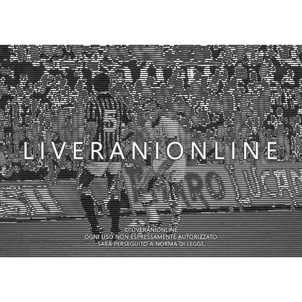 04-09-1983 MILANO COPPA ITALIA MILAN ROMA 1-1 NELLA FOTO FRANCESCO GRAZIANI AG ALDO LIVERANI SAS