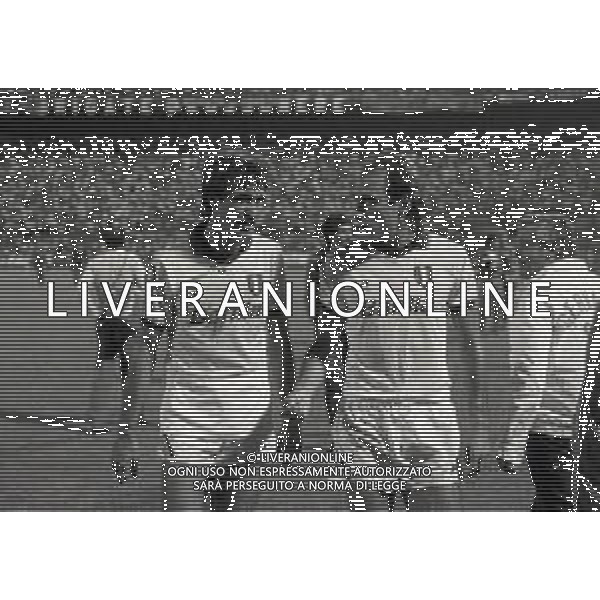 04-09-1983 MILANO COPPA ITALIA MILAN ROMA 1-1 NELLA FOTO ALDO MALDERA E FRANCESCO GRAZIANI AG ALDO LIVERANI SAS